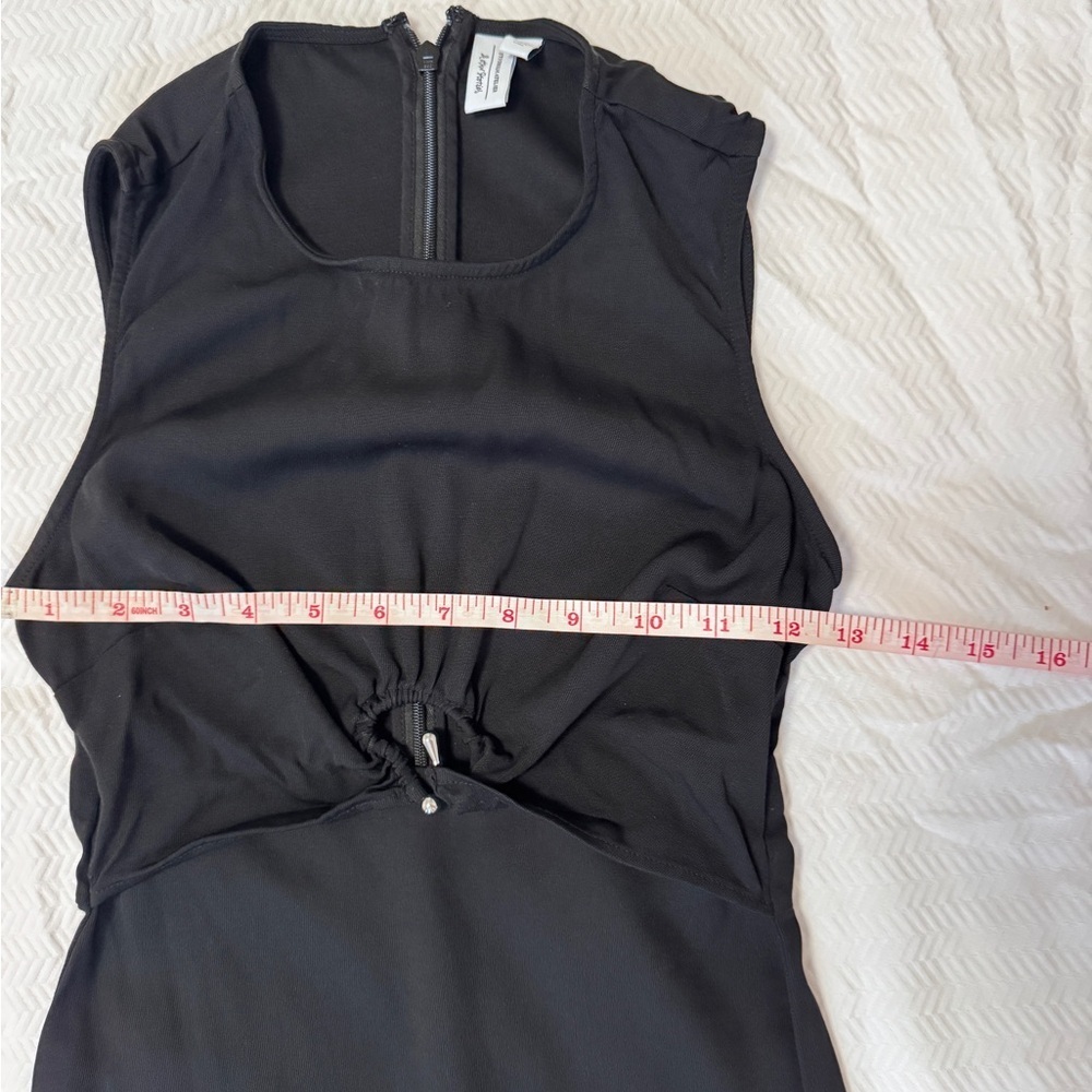 & Other Stories Cut-out Hardware Midi Black Dress In EU 34 - Picture 9 of 16